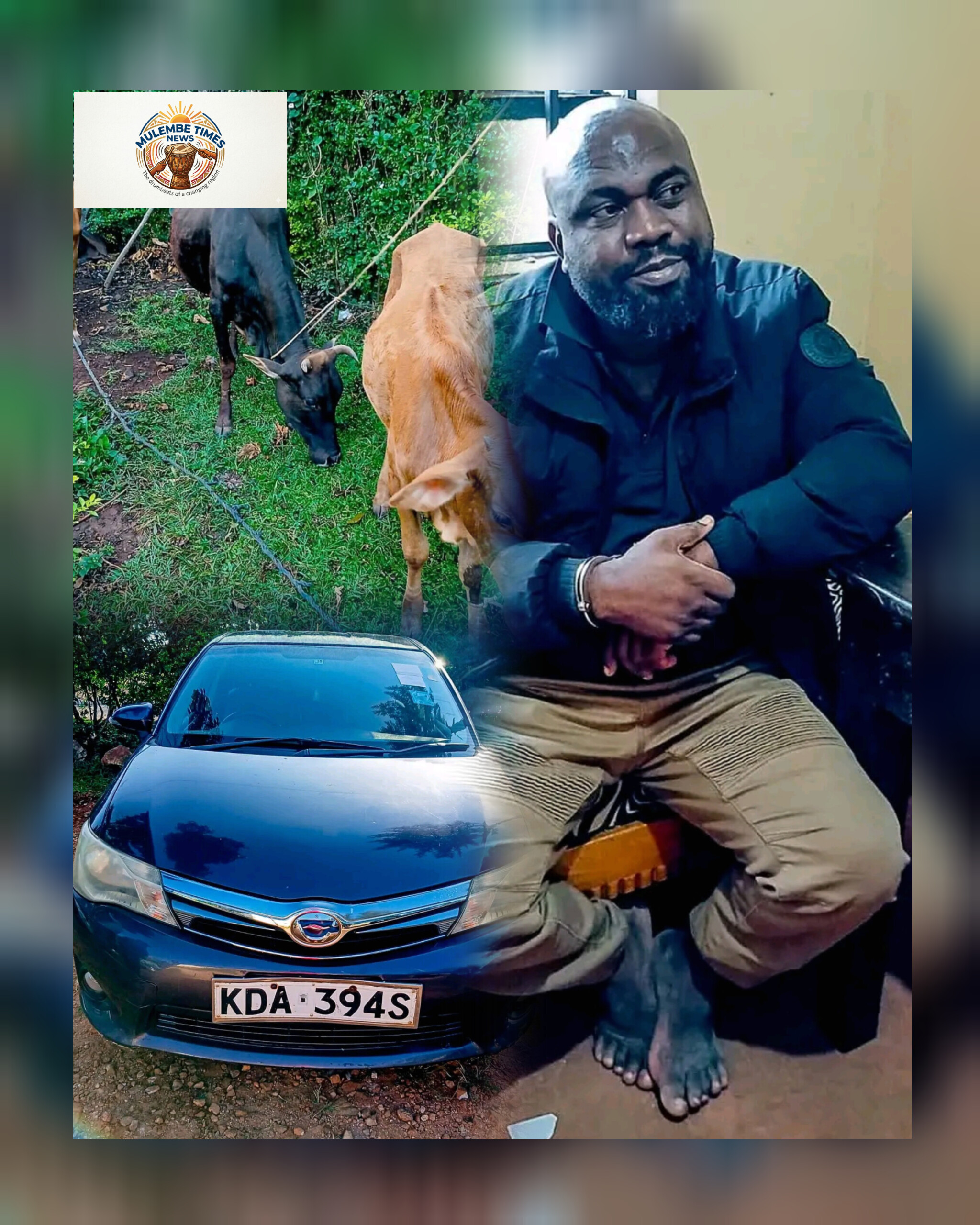 Cattle Theft Racket Suspected as Police Recover Three Cows in Khwisero After Dawn Chase